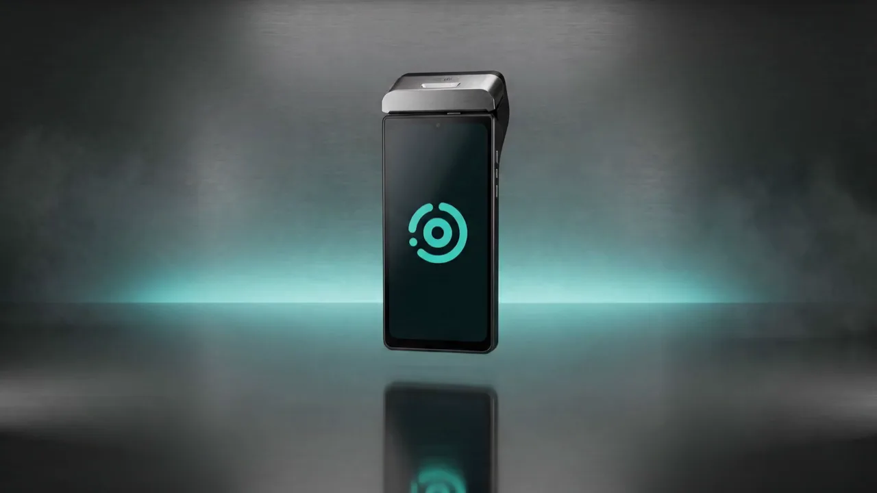 A dual-screen terminal showing the Touch2Pay payment experience